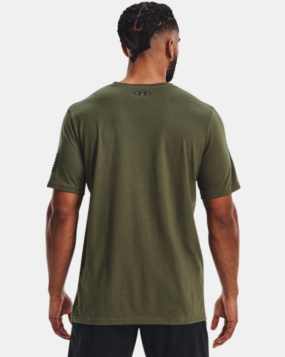 Men's UA Freedom Amp T-Shirt, Green, pdpMainDesktop image number 1